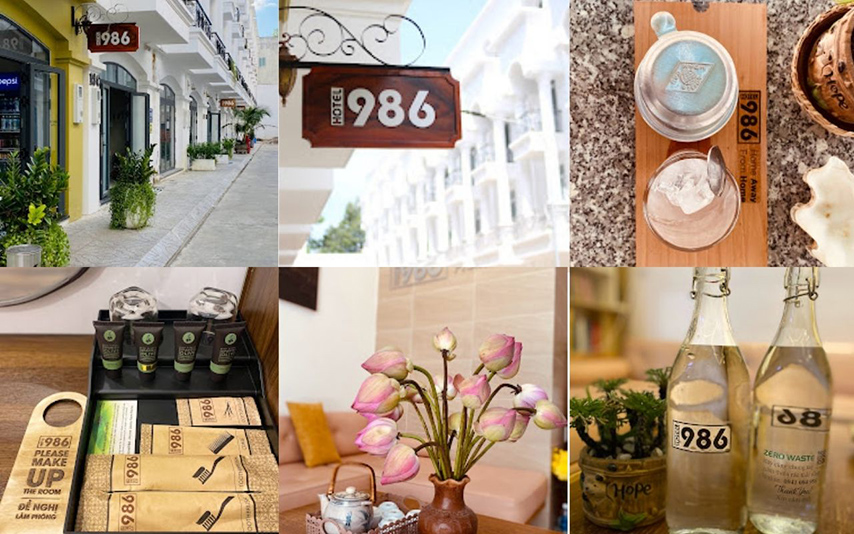 Không gian bên ngoài khách sạn và một số đồ trang trí trong khách sạn (Nguồn: Internet)