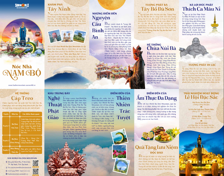 Nhiều trải nghiệm tuyệt vời khi đến với Sun World Ba Den Mountain