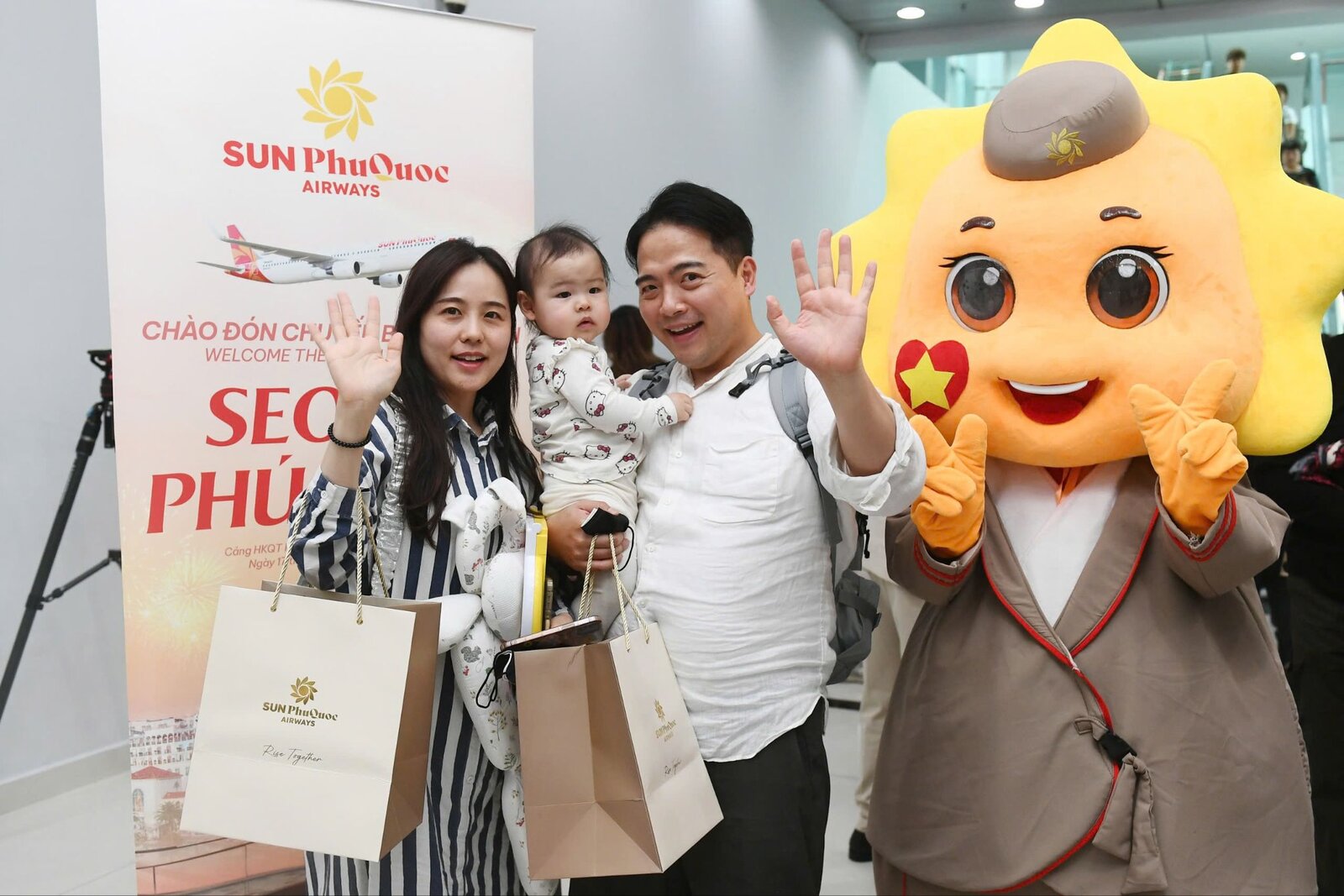 Đón gần 230 hành khách từ Incheon, Sun PhuQuoc Airways nâng tầm trải nghiệm với đường bay quốc tế thứ hai