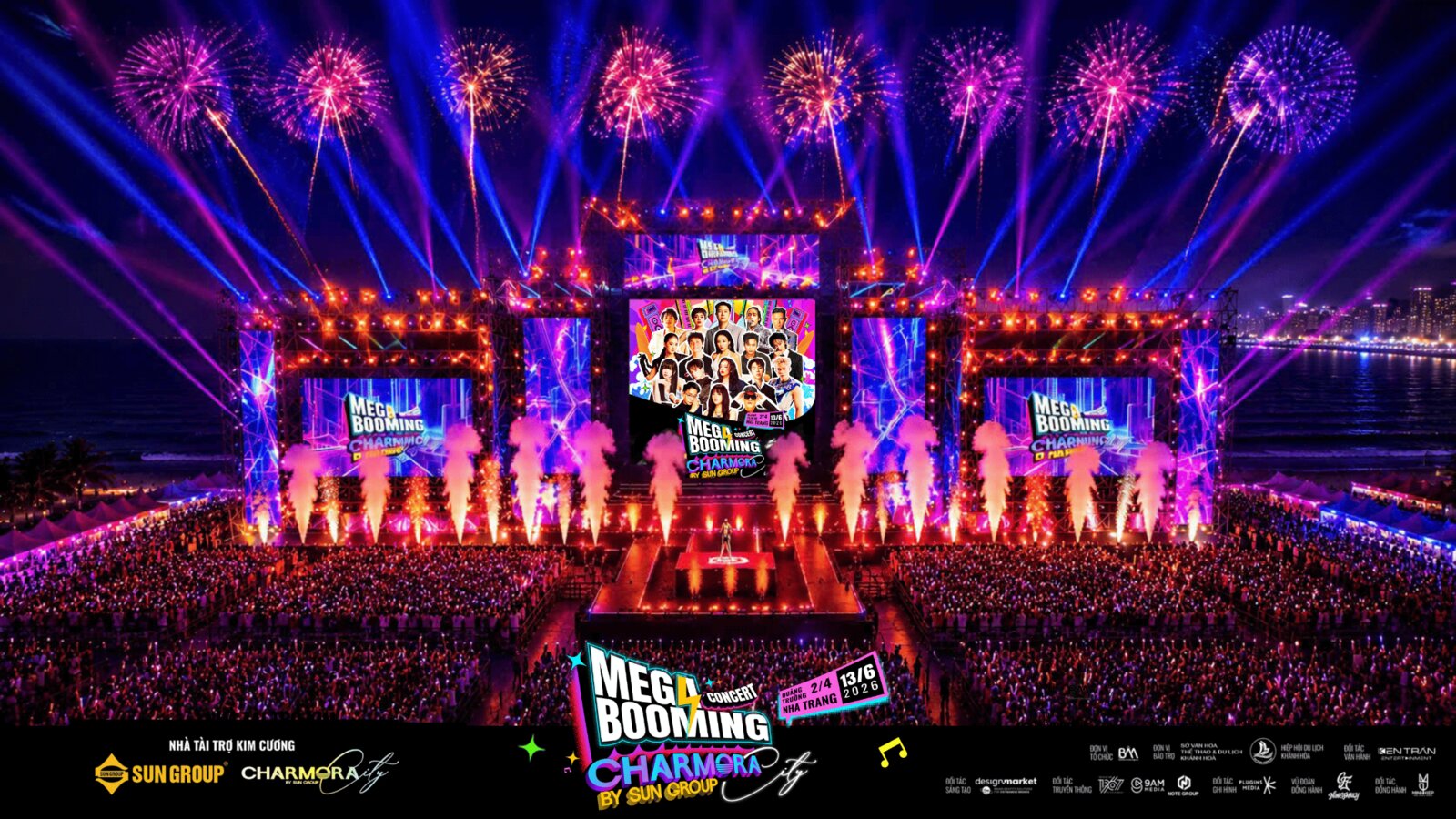“Mega Booming” đổ bộ vịnh ngọc, cùng Charmora City đưa Nha Trang bước vào kỷ nguyên du lịch trải nghiệm