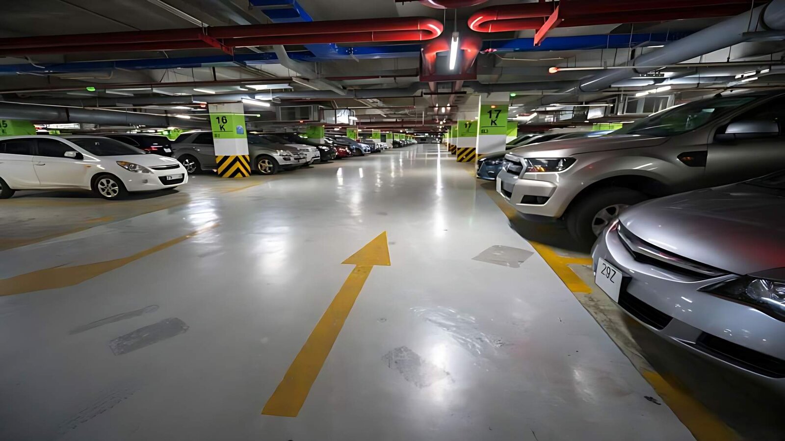 Current latest apartment building parking standards