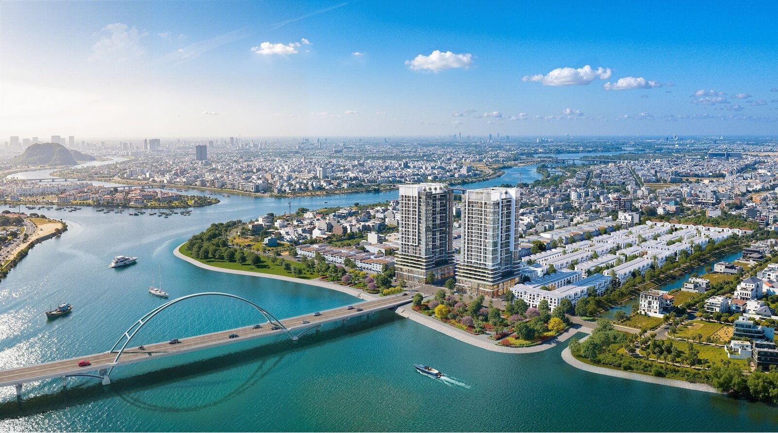 Shophouse khối đế Nam trung tâm Đà Nẵng: Bài toán kinh doanh chắc thắng nhờ "mỏ vàng" cư dân đông đúc