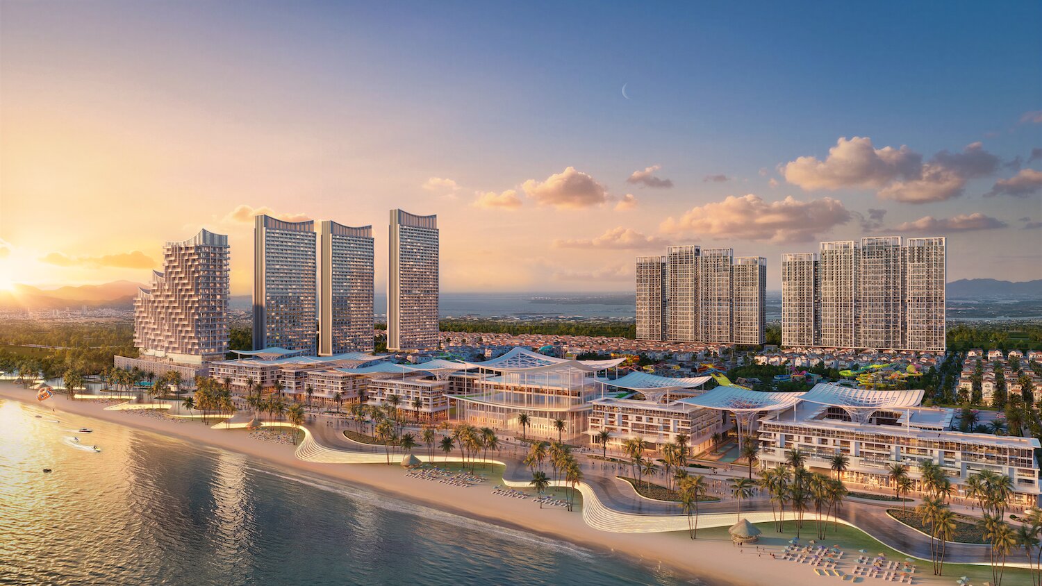 Hàng trăm căn nhà phố, biệt thự sắp hoàn thiện, Blanca City “thay da đổi thịt” sau hơn một năm
