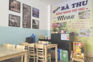 Bánh tráng thịt heo Bà Thu