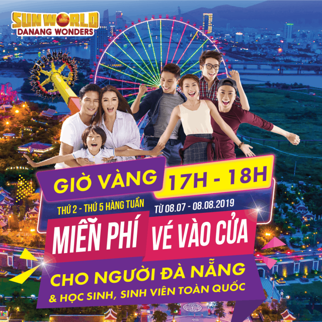 ƯU ĐÃI VÀNG DÀNH CHO NGƯỜI ĐÀ NẴNG VÀ HỌC SINH SINH VIÊN TOÀN QUỐC