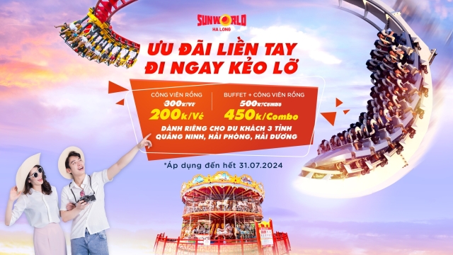 CÔNG VIÊN RỒNG CHỈ TỪ 200.000đ NGAY TRONG MÙA HÈ NÀY✨
